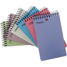 Carnet de notes en poly 3 x 5 po 100 feuilles (200 pages)