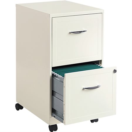 2-Drawer Mobile File white