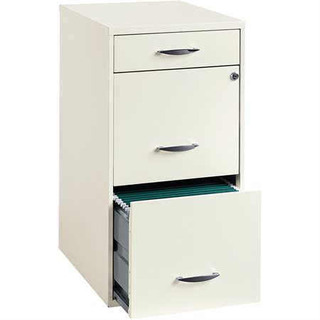 3-Drawer Mobile Without wheels white