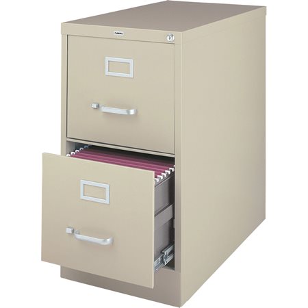 Large Capacity Grade Vertical Files Legal size. 2 drawers. 28-3 / 8 in. H. putty