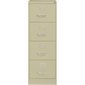 Large Capacity Grade Vertical Files Legal size. 4 drawers. 52 in. H. putty