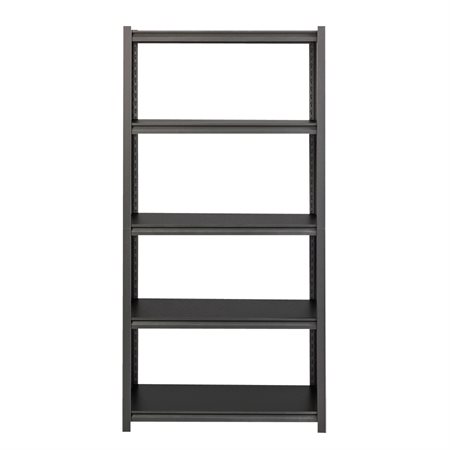 Riveted Steel Shelving 5-shelves 36 x 18 x 72 in. H.