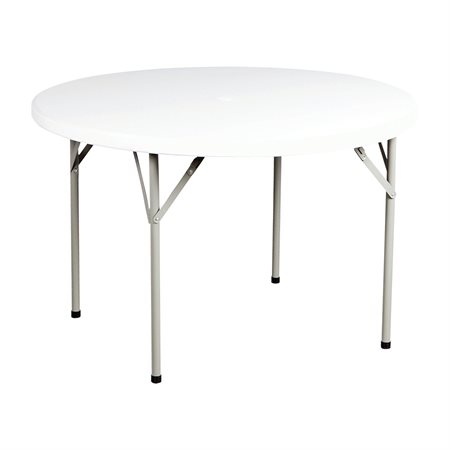 Folding Table Round 45 in. diameter