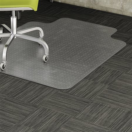 Chair Mat With lip 25 x 12 in.Stodded 45 x 53 in.