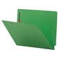 End Tab File Folder green