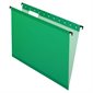 SureHook™ Reinforced Hanging File Folders Letter size bright green