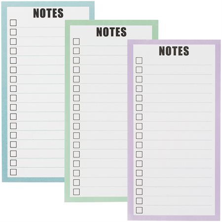 Bulleted Notes Notepads