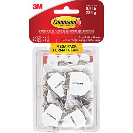 HOOKS  SMALL WIRE MEGA 28 / PK