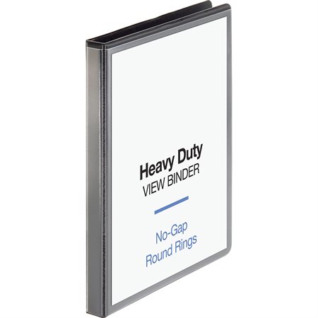 Heavy-Duty View Binder 1 / 2 in. black