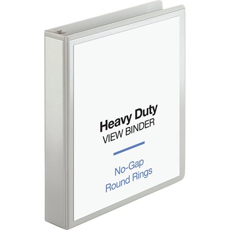 Heavy-Duty View Binder 1-1 / 2 in. white