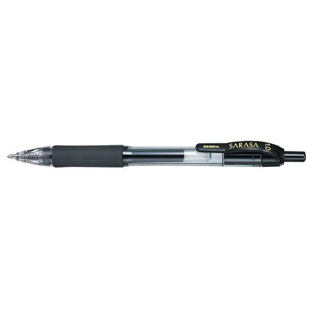 Sarasa® Retractable Rollerball Pen 1.0 mm black