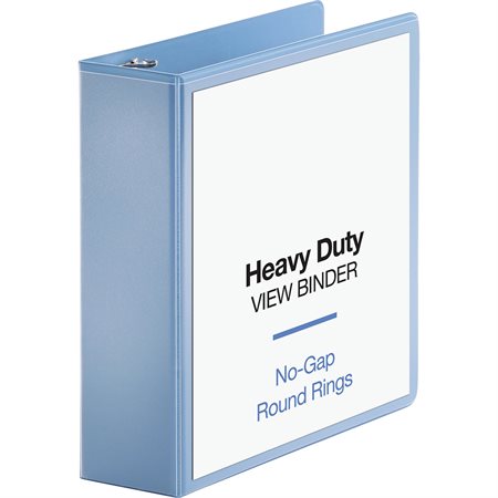 Heavy-Duty View Binder 3 in. blue