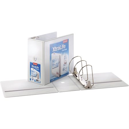 XtraLife® ClearVue® Locking Slant-D® Binders 6 in. white