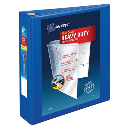 One Touch™ Heavy Duty Binder 2 in. blue