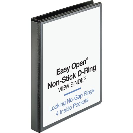 Heavy-Duty Easy Open™ View Binder 1 in. black