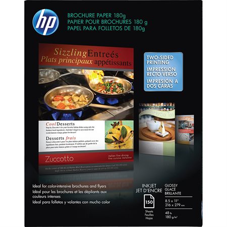 HP Professional Business Paper Glossy, 98 bright letter