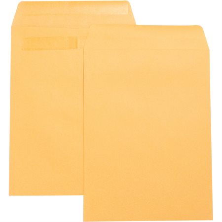 Press-to-Seal Envelope Kraft. 9 x 12 in.