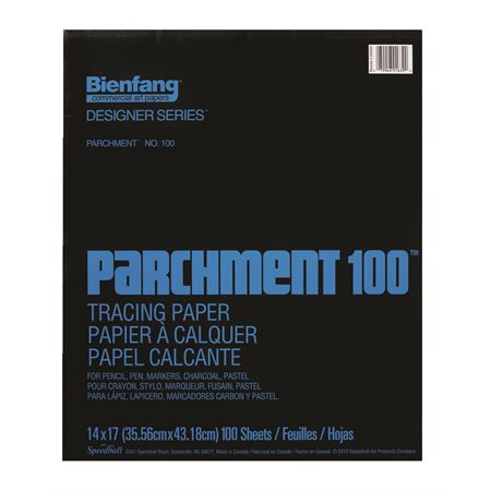Parchment Tracing Paper Pad 14 x 17 in.