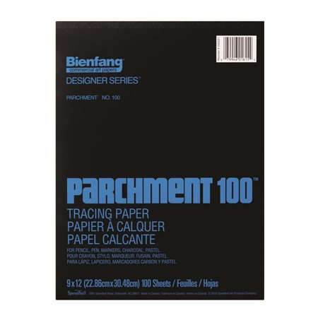 Parchment Tracing Paper Pad 9 x 12 in.
