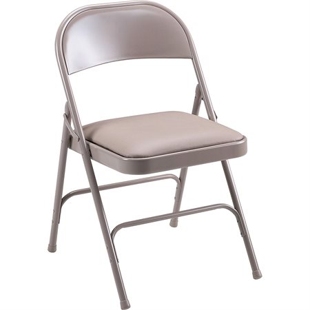 Steel Folding Chair All metal beige (box 4)