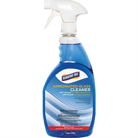 Ammoniated Glass Cleaner spray bottle