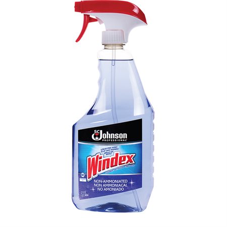 Nettoyants à vitres professionnels Windex® Vaporisateur sans amoniaque 946 ml