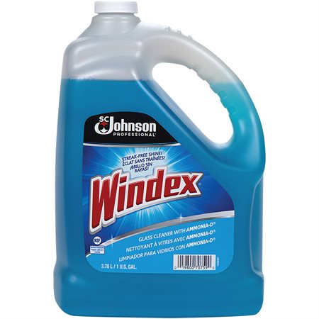 Nettoyants à vitres professionnels Windex® Recharge avec amoniaque 3,8 L
