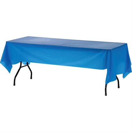 Plastic Rectangular Tablecovers blue