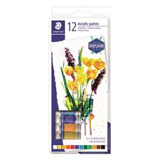Acrylic Paint Tube Set pkg 12