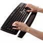 Repose-poignets clavier gel Crystal - noir