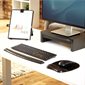 Repose-poignets clavier gel Crystal - noir