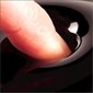 Repose-poignets clavier gel Crystal - noir