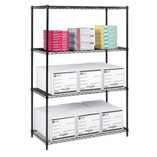 Industrial Metal Shelving Full unit 48 x 24 x 72 in. H.