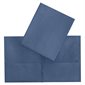 Twin-Pocket Presentation Folder dark blue