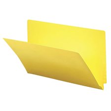 End Tab File Folder Legal size yellow