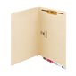 End Tab File Folder with Fastener One fastener, position #1 legal size