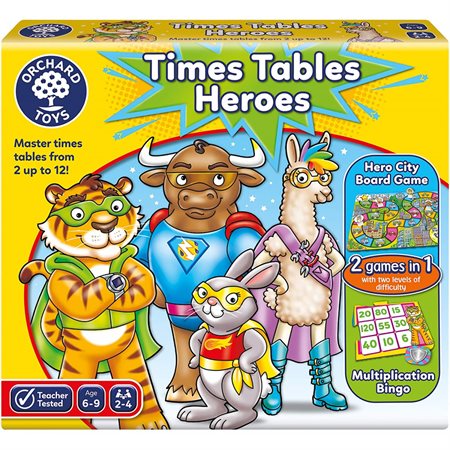 TIMES TABLES HEROES