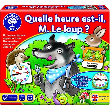 QUELLE HEURE EST-IL, M. LE LOUP?