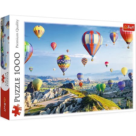Casse-tête 1000 morceaux - MONGOLFIERES
