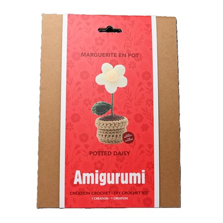 DIY Crochet Kit – Potted Sunflower