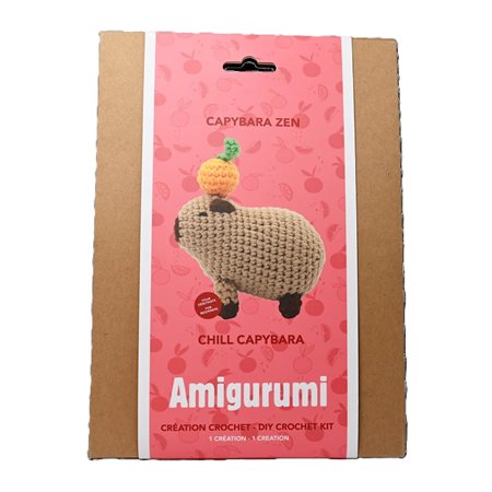 DIY Crochet Kit – Zen Capybara