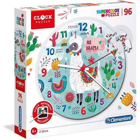 HORLOGE PUZZLE LAMA