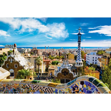 PUZZLE 1500 PARC GUELL BARCELONE