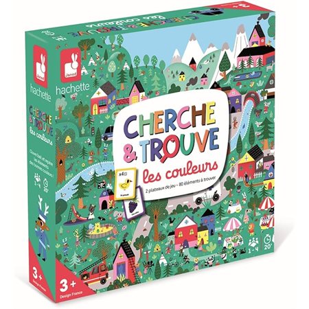 Jeu Cherche et Trouve - Les couleurs