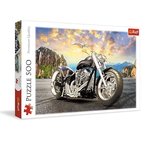 Casse-tête 500 morceaux -  BALADE A MOTO