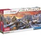 Clementoni Panorama Puzzle – Christmas on the Bridge Path – 1000 Pieces