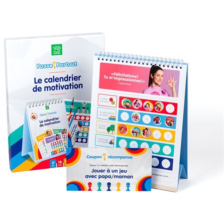 CALENDRIER MOTIVATION  PASSE-PARTOUT