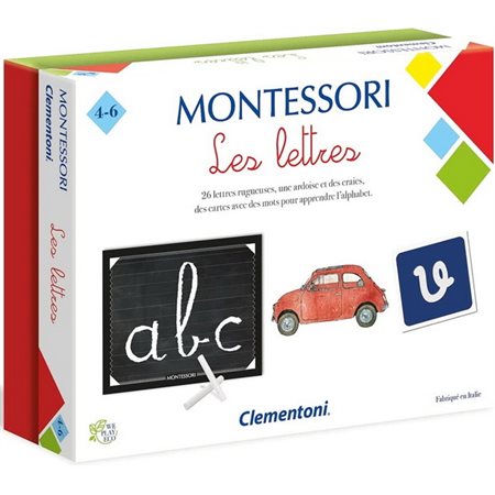 MONTESSORI LES LETTRES