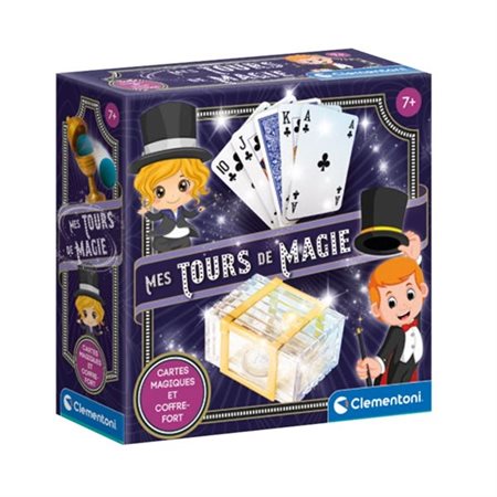 MES TOURS DE MAGIE - CARTES MAGIQUES+COFFRE-FORT