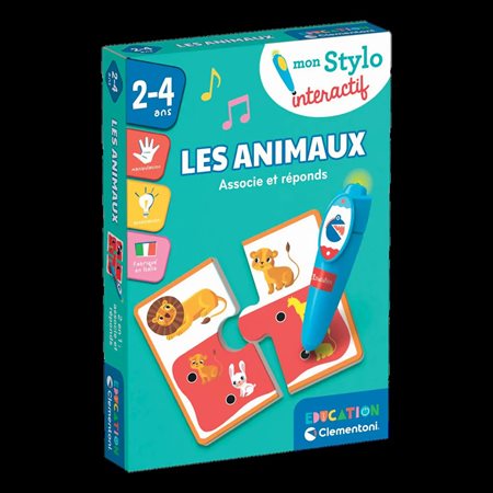 Mon stylo interactif - les animaux